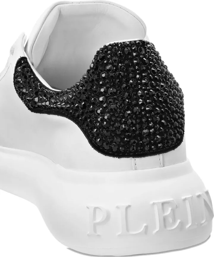 Mix Strass crystal-embellished platform sneakers - Image 3