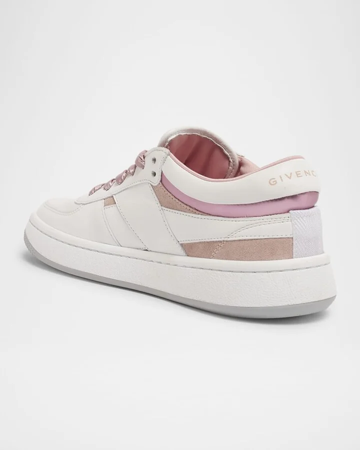 Mixed Leather 4G Low-Top Sneakers - Image 5