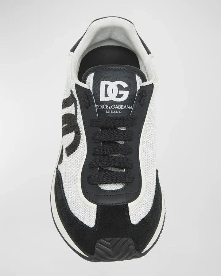 Mixed-Material DG Cushion Sneakers - Image 3
