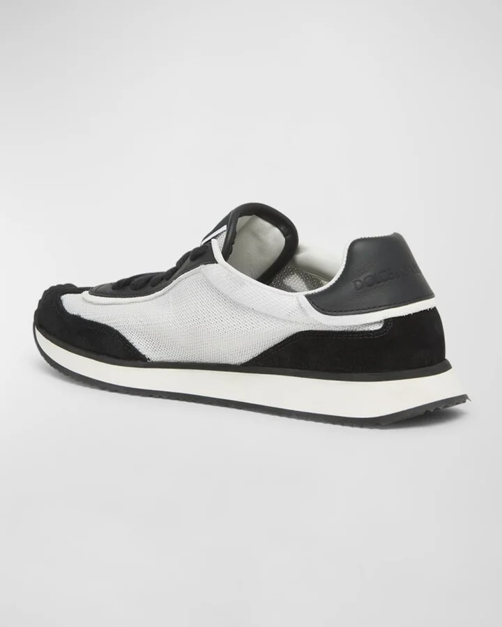 Mixed-Material DG Cushion Sneakers - Image 5