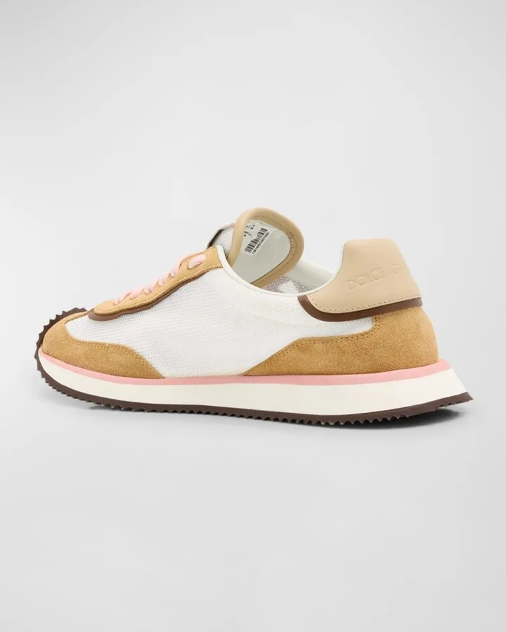 Mixed-Material DG Cushion Sneakers - Image 9