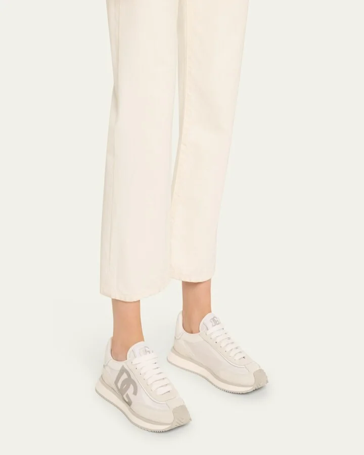 Mixed-Material DG Cushion Sneakers - Image 5
