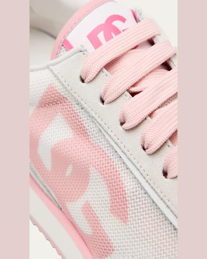 Mixed-Material DG Cushion Sneakers - Image 6