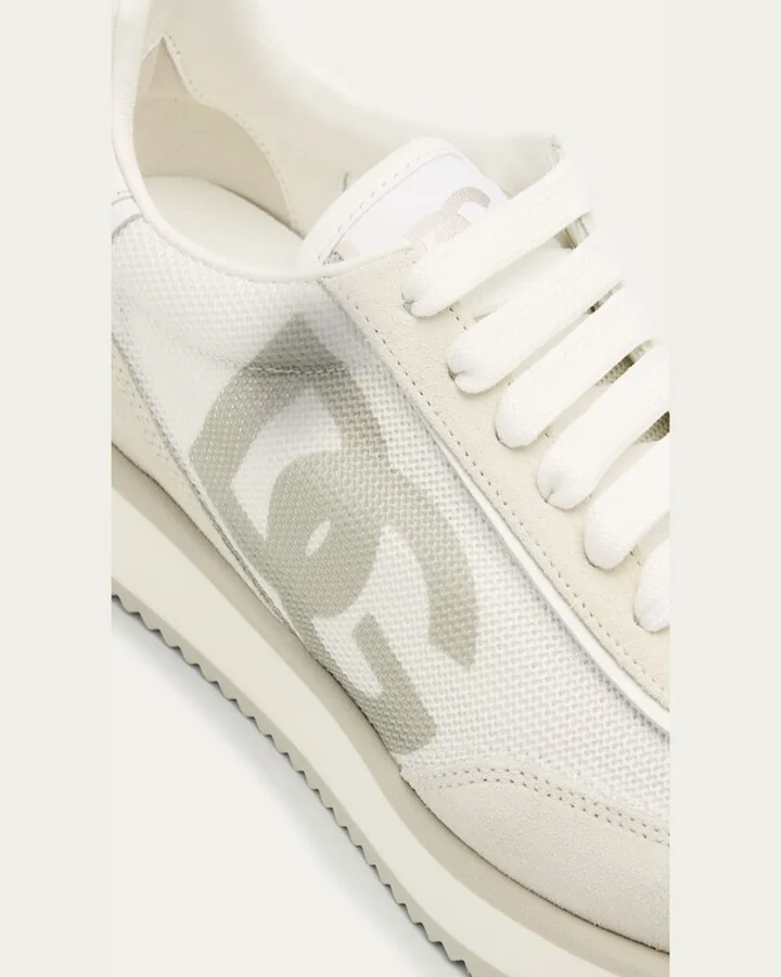 Mixed-Material DG Cushion Sneakers - Image 9