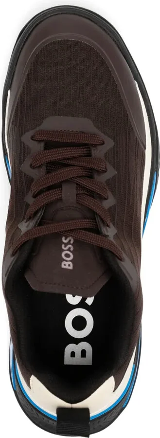 Mixed-material trainers - Image 4