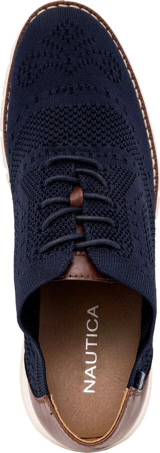 Mixed Media Lace-Up Shoe - Image 2