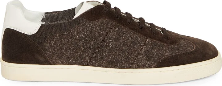 Mixed Media Low Top Sneaker - Image 3