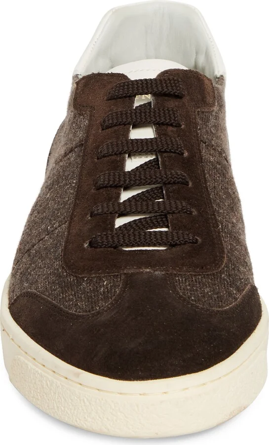 Mixed Media Low Top Sneaker - Image 4