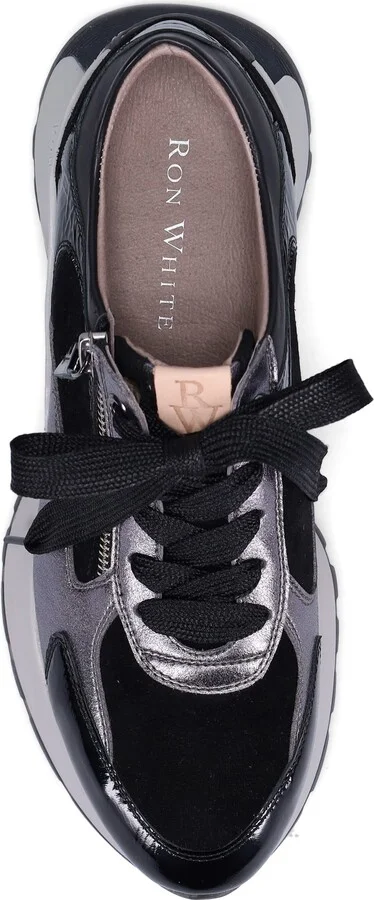 Mixed Media Sneaker - Image 4