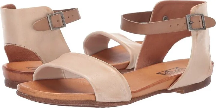 Miz Mooz Alanis Women's Sandals Cream : EU 40 (US Women's 9.5) B - Medium, Leather