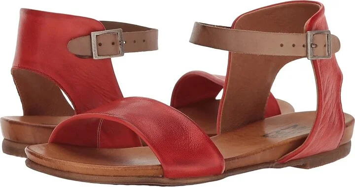 Miz Mooz Alanis Women's Sandals Scarlet : EU 40 (US Women's 9.5) B - Medium, Leather