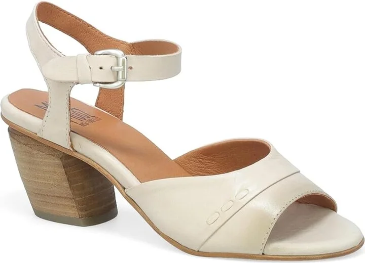 Miz Mooz Annika High Heels Cream : EU 36 (US Women's 5.5-6) B - Medium, Leather - Image 5