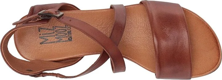 Miz Mooz Aster Women's Sandals Brandy : 6.5 B - Medium, Leather - Image 3