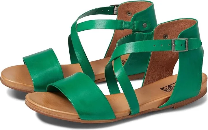 Miz Mooz Aster Women's Sandals Emerald : 6 B - Medium, Leather