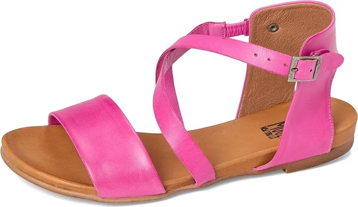 Miz Mooz Aster Women's Sandals Fuchsia : 8.5 B - Medium, Leather - Image 5
