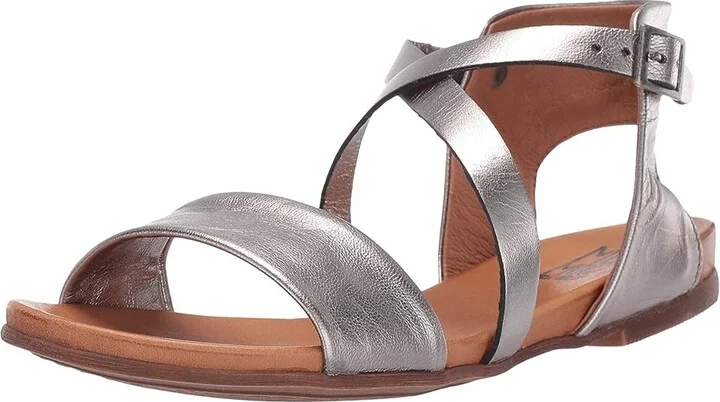 Miz Mooz Aster Women's Sandals Pewter : 6 B - Medium, Leather - Image 2