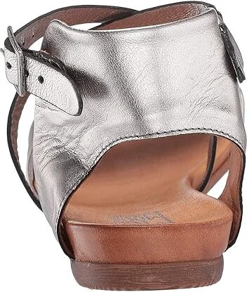 Miz Mooz Aster Women's Sandals Pewter : 6 B - Medium, Leather - Image 5