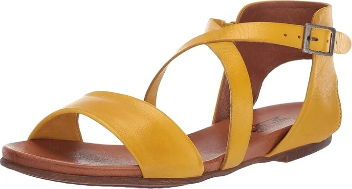 Miz Mooz Aster Women's Sandals Yellow : 7 B - Medium, Leather - Image 2