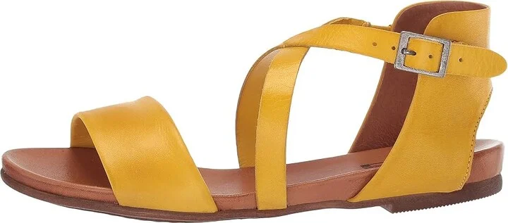 Miz Mooz Aster Women's Sandals Yellow : 7 B - Medium, Leather - Image 7