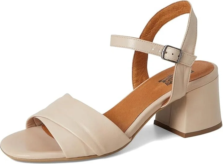 Miz Mooz Bela Women's Sandals Cream : EU 42 (US Women's 10.5-11) B - Medium, Leather - Image 5