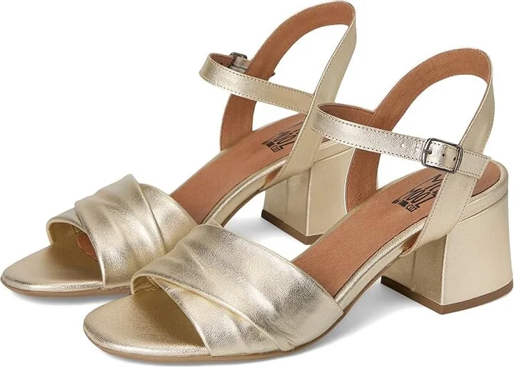 Miz Mooz Bela Women's Sandals Gold : EU 42 (US Women's 10.5-11) B - Medium, Leather