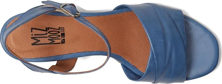 Miz Mooz Bela Women's Sandals Jean : EU 39 (US Women's 8.5-9) B - Medium, Leather - Image 2