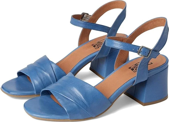 Miz Mooz Bela Women's Sandals Jean : EU 39 (US Women's 8.5-9) B - Medium, Leather