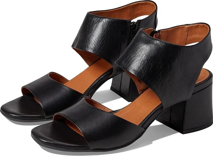 Miz Mooz Bonnette Women's Shoes Black : EU 36 (US Women's 5.5-6) B - Medium, Leather