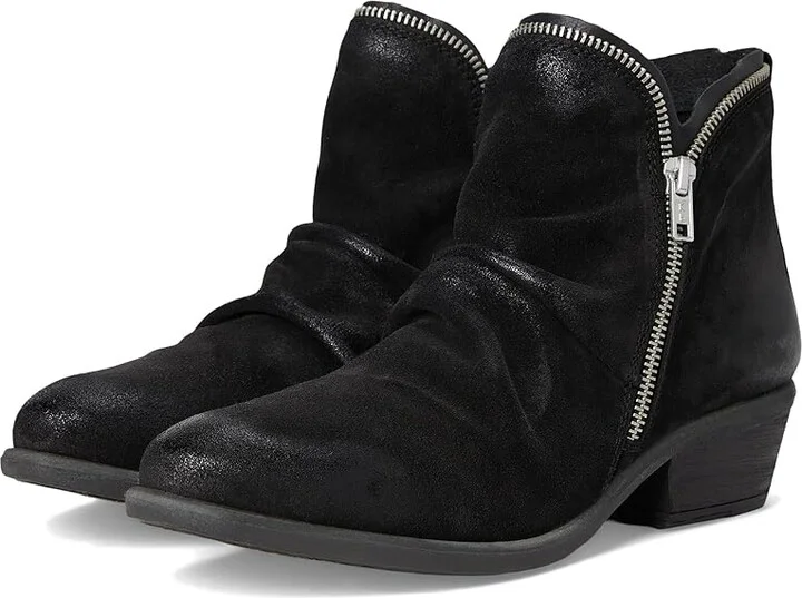 Miz Mooz Camile Women's Boots Black Suede : EU 37 (US Women's 6.5-7) B - Medium, Leather