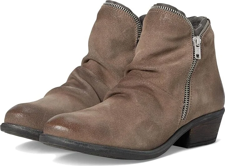 Miz Mooz Camile Women's Boots Grey Suede : EU 42 (US Women's 10.5-11) B - Medium, Leather