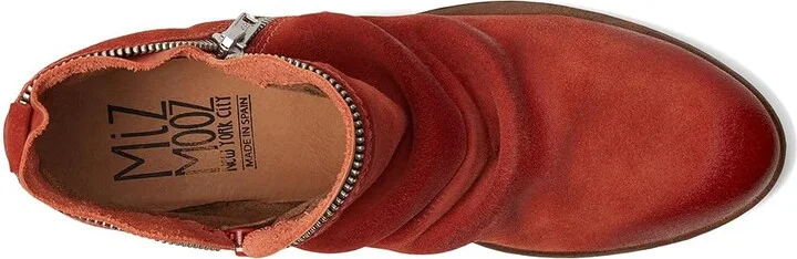 Miz Mooz Camile Women's Boots Rust Suede : EU 36 (US Women's 5.5-6) B - Medium, Leather - Image 2