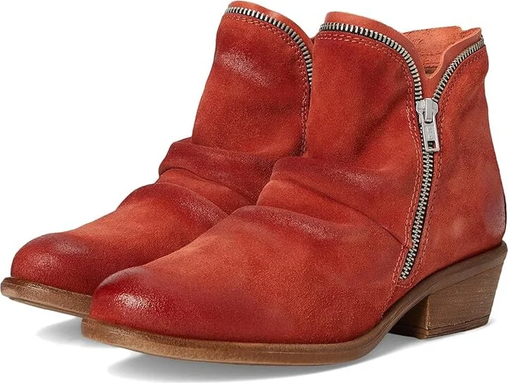 Miz Mooz Camile Women's Boots Rust Suede : EU 36 (US Women's 5.5-6) B - Medium, Leather