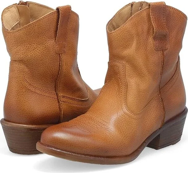 Miz Mooz Carlitos Women's Boots Brandy : EU 38 (US Women's 8) B - Medium, Leather