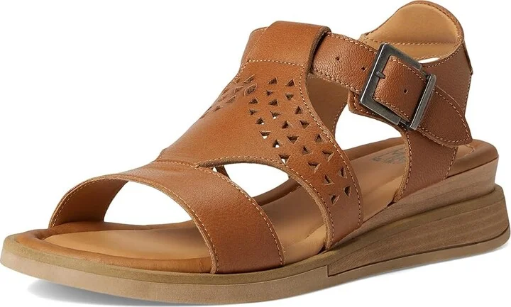 Miz Mooz Chessy Women's Wedge Shoes Brandy : EU 38 (US Women's 7.5-8) B - Medium, Leather - Image 5
