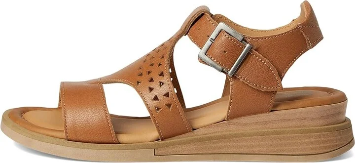 Miz Mooz Chessy Women's Wedge Shoes Brandy : EU 38 (US Women's 7.5-8) B - Medium, Leather - Image 6
