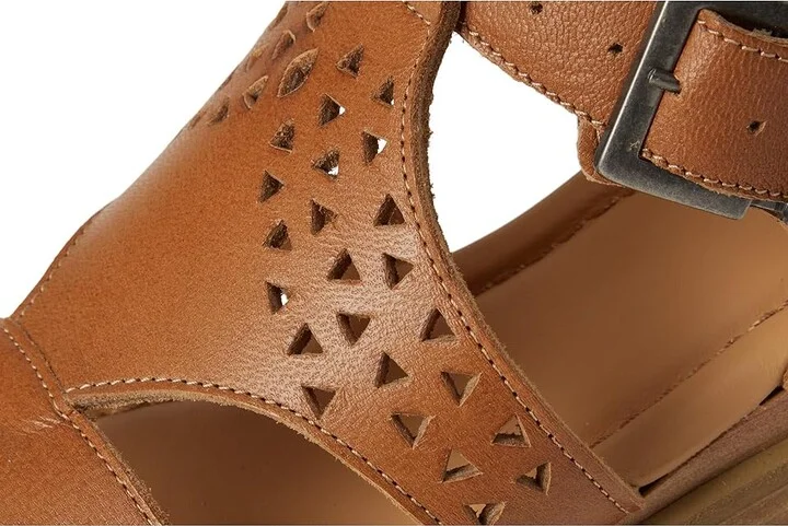 Miz Mooz Chessy Women's Wedge Shoes Brandy : EU 38 (US Women's 7.5-8) B - Medium, Leather - Image 7