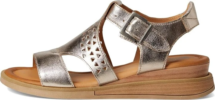 Miz Mooz Chessy Women's Wedge Shoes Champagne : EU 41 (US Women's 9.5-10) B - Medium, Leather - Image 6