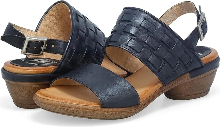 Miz Mooz Constance Women's Sandals Black : EU 36 (US Women's 5.5-6) B - Medium, Leather