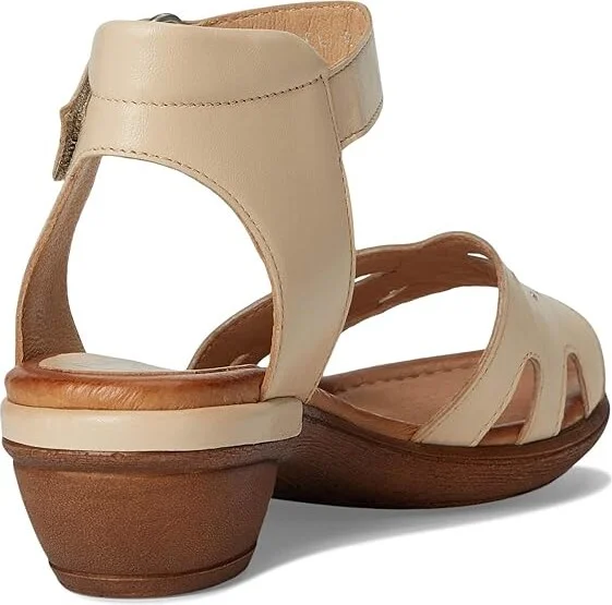 Miz Mooz Corelia Women's Wedge Shoes Cappuccino : EU 42 (US Women's 10.5-11) B - Medium, Leather - Image 4