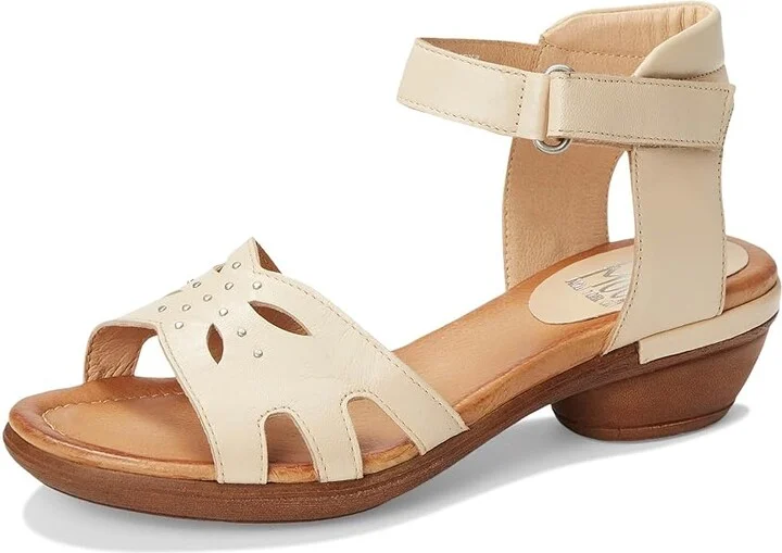 Miz Mooz Corelia Women's Wedge Shoes Cappuccino : EU 42 (US Women's 10.5-11) B - Medium, Leather - Image 5