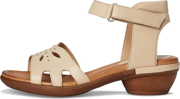 Miz Mooz Corelia Women's Wedge Shoes Cappuccino : EU 42 (US Women's 10.5-11) B - Medium, Leather - Image 6
