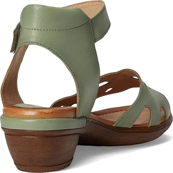Miz Mooz Corelia Women's Wedge Shoes Sage : EU 40 (US Women's 9-9.5) B - Medium, Leather - Image 4