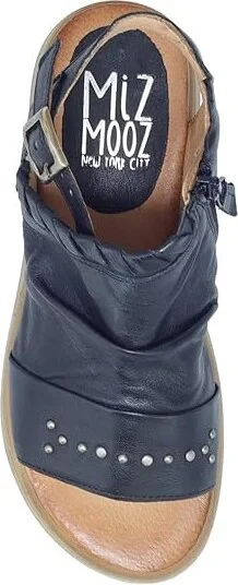 Miz Mooz Corey Women's Sandals Black : EU 36 (US Women's 5.5-6) B - Medium, Leather - Image 2