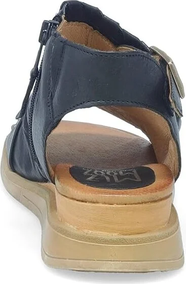 Miz Mooz Corey Women's Sandals Black : EU 36 (US Women's 5.5-6) B - Medium, Leather - Image 3