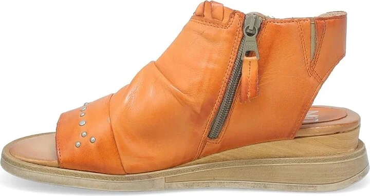 Miz Mooz Corey Women's Sandals Rust : EU 37 (US Women's 6.5-7) B - Medium, Leather - Image 5