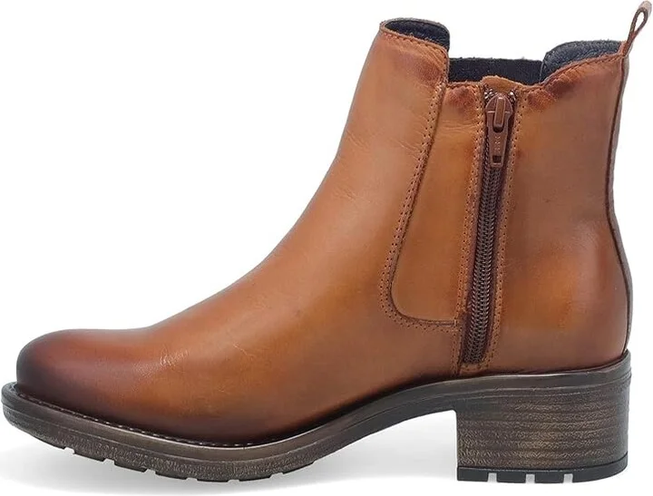 Miz Mooz Cristin Women's Boots Brandy Antique : EU 40 (US Women's 9-9.5) B - Medium, Leather/Microfiber - Image 5