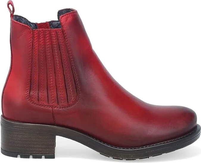 Miz Mooz Cristin Women's Boots Red Antique : EU 38 (US Women's 7.5-8) B - Medium, Leather/Microfiber - Image 5