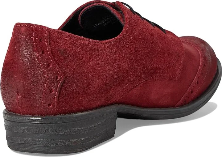 Miz Mooz Dan Women's Flat Shoes Merlot : EU 41 (US Women's 9.5-10) B - Medium, Leather/Rubber/Suede - Image 4
