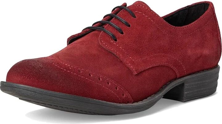 Miz Mooz Dan Women's Flat Shoes Merlot : EU 41 (US Women's 9.5-10) B - Medium, Leather/Rubber/Suede - Image 5