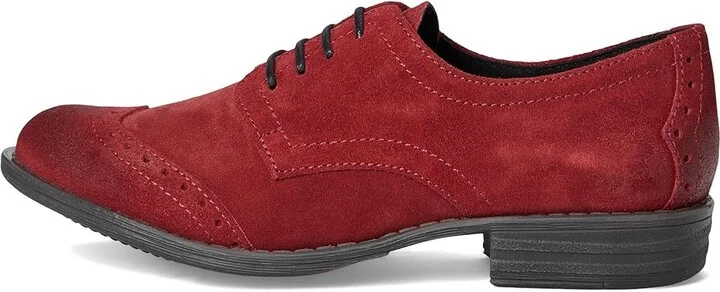 Miz Mooz Dan Women's Flat Shoes Merlot : EU 41 (US Women's 9.5-10) B - Medium, Leather/Rubber/Suede - Image 6